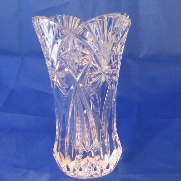 JG Durand of France Chrystal Vase - Vintage Lead Crystal from 90's - 6 3/4" Tall - Picture 1 of 9